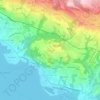 Mapa topográfico Morosolo, altitud, relieve