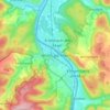 Mapa topográfico Wörth am Main, altitud, relieve