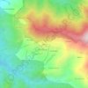 Mapa topográfico S'ttara, altitud, relieve