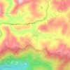 Mapa topográfico Çakmak, altitud, relieve