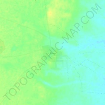 Mapa topográfico Suwaydan, altitud, relieve