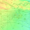Mapa topográfico Kaifeng, altitud, relieve