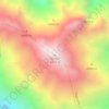 Mapa topográfico Sundar, altitud, relieve