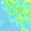Mapa topográfico La Ratelais, altitud, relieve