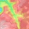 Mapa topográfico Sulz am Eck, altitud, relieve