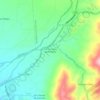 Mapa topográfico Santa Cecilia de Puembo, altitud, relieve