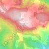 Mapa topográfico Лорет, altitud, relieve