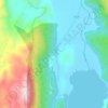 Mapa topográfico Kırıntı, altitud, relieve