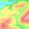 Mapa topográfico North Brentor, altitud, relieve