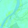 Mapa topográfico Paminggir, altitud, relieve