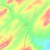 Mapa topográfico São Nicolau, altitud, relieve
