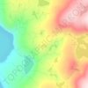 Mapa topográfico Mannen, altitud, relieve