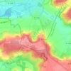 Mapa topográfico Le Boisgeloup, altitud, relieve