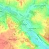 Mapa topográfico Morton, altitud, relieve