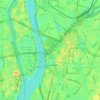 Mapa topográfico ميدان عبد المنعم رياض, altitud, relieve