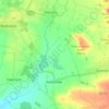 Mapa topográfico Kąty, altitud, relieve