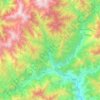 Mapa topográfico دیر, altitud, relieve
