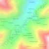 Mapa topográfico Cachora, altitud, relieve