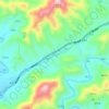 Mapa topográfico Sucun, altitud, relieve