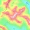 Mapa topográfico Kocataş, altitud, relieve
