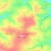 Mapa topográfico Thal, altitud, relieve
