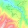 Mapa topográfico Chasquitambo, altitud, relieve