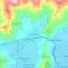 Mapa topográfico La Cumaca, altitud, relieve