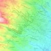 Mapa topográfico Pandanlandung Kidul, altitud, relieve