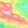 Mapa topográfico Tubo de Lenito, altitud, relieve