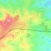 Mapa topográfico Les Noix, altitud, relieve