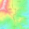 Mapa topográfico Inganilla, altitud, relieve