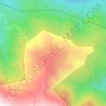Mapa topográfico Filband, altitud, relieve