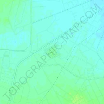 Mapa topográfico فلسطين, altitud, relieve