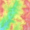 Mapa topográfico Le Madelbos, altitud, relieve