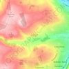 Mapa topográfico Laycock, altitud, relieve