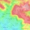 Mapa topográfico La Sabliére, altitud, relieve