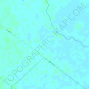 Mapa topográfico La Primavera, altitud, relieve