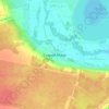 Mapa topográfico Staryi Aidar, altitud, relieve