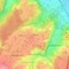 Mapa topográfico Ließem, altitud, relieve