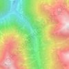 Mapa topográfico Außersulden, altitud, relieve