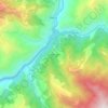 Mapa topográfico བཀྲ་ཤིས་སྒང་།, altitud, relieve