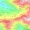 Mapa topográfico Tipai, altitud, relieve