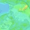 Mapa topográfico Fischerdorf Rahnsdorf, altitud, relieve