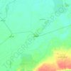 Mapa topográfico Faqous, altitud, relieve