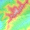 Mapa topográfico Embreeville Mountain, altitud, relieve