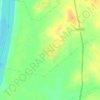 Mapa topográfico Kurud, altitud, relieve