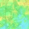 Mapa topográfico Le Pain Perdu, altitud, relieve