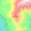 Mapa topográfico Cerro Conchalí, altitud, relieve