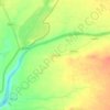 Mapa topográfico Tembali, altitud, relieve