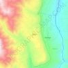 Mapa topográfico Hato, altitud, relieve